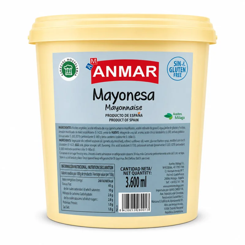 Producto alimenticio español importado por RAMS Import 16